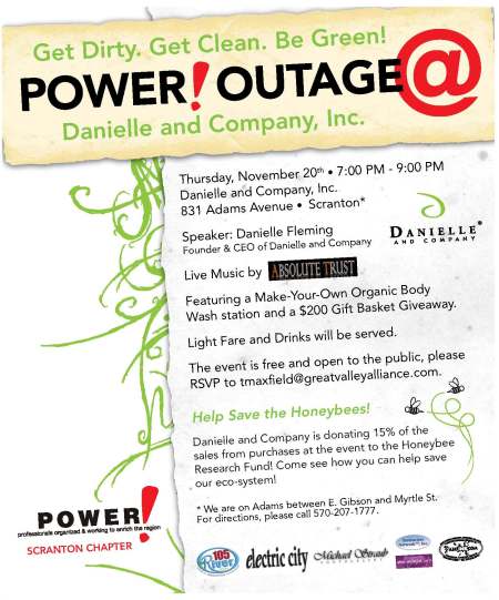 POWER! Outage at Danielle and Company