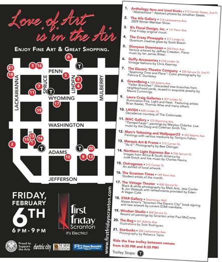 First Friday Scranton