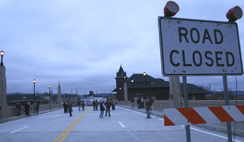 Lackawanna Ave. Bridge Project Opens